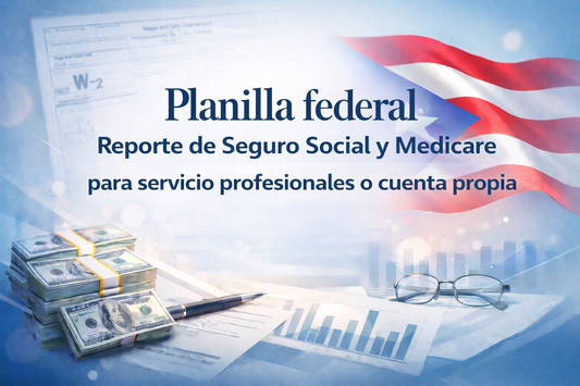 Planilla federal para pago de Seguro Social